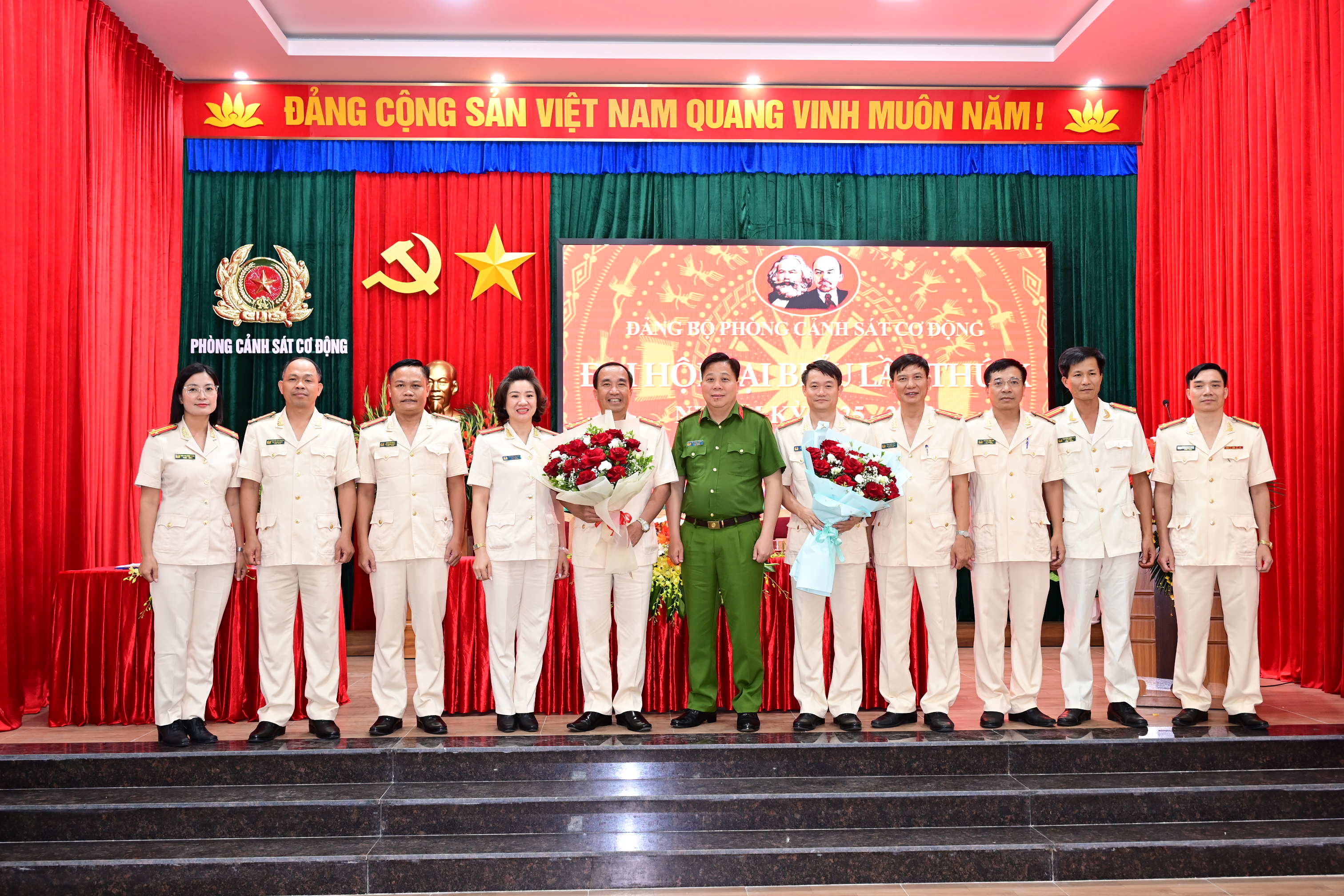 Đại hội đại biểu Đảng bộ Phòng Cảnh sát cơ động lần thứ X, nhiệm kỳ 2025-2030